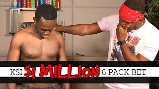 KSI Million Dollar 6 Pack Bet [upl. by Wilber286]