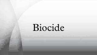 Biocide [upl. by Aynik748]