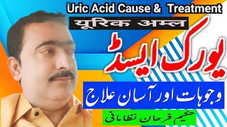 Uric acid Ka ilaj  Uric acid treatment in Hindi  Hakeem Farhan Nizamani [upl. by Nimajnab695]