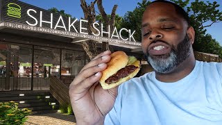 Shake Shack Cheeseburger Review  BACK TO BASICS [upl. by Kaya359]