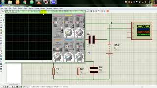 transistor as an amplifier simulation on proteus [upl. by Airtened898]