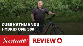 Cube Kathmandu Hybrid One 500  2021 Electric Bicycle Review [upl. by Hollah547]