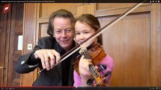 Workshop Violine mit Prof Ingolf Turban [upl. by Weisburgh]