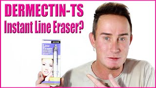 90 Second Instant Wrinkle Eraser  Test amp Review DermectinTS  Never Again [upl. by Anaiek723]