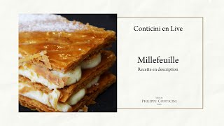 Millefeuille  Conticini en Live [upl. by Deeyn]