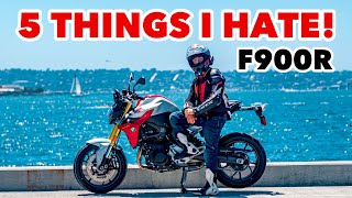 2020 BMW F900R  5 Things I Hate About It [upl. by Wyatt]