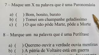 Exercícios de Paronomasia [upl. by Etram]