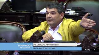 Diputado Olmedo Alfredo Horacio  Sesión 06122016 [upl. by Annaujat]