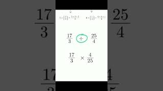 How to Conver Improper Fractions Division in 30 seconds Short Version [upl. by Ihcelek]