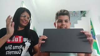 UNBOXING DO NOTEBOOK SAMSUNG GALAXY [upl. by Noah]