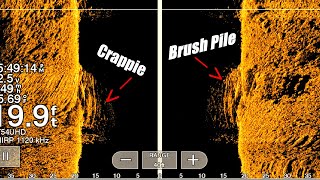 How to use Side Imaging to Find Crappie [upl. by Ahseikram]