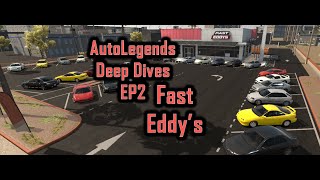 Auto Legends Deep Dives EP2  Fast Eddys Car Lot [upl. by Balcer595]