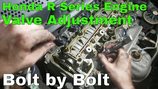 20062014 18L Honda Civic Valve Adjustment [upl. by Noevad]