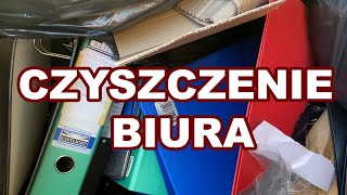 Czyszczenie Biura Czyli Jakie Śmieci Trafiają Do Kosza Plus Polowanie [upl. by Irrac]