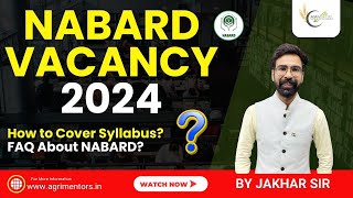 NABARD Vacancy 2024  Official Notification released  How to Prepare [upl. by Adnaluoy321]