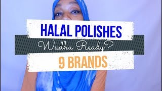 Halal Nail Polish  9 Brands  Wudu Ready [upl. by Zipporah]