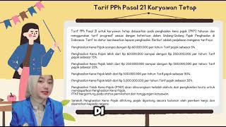 Pajak penghasilan pph pasal 21 untuk karyawan tetap [upl. by Sad]