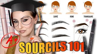 TOUT SAVOIR SUR LES SOURCILS  Soin Maquillage Forme amp Visagisme [upl. by Bohlin]