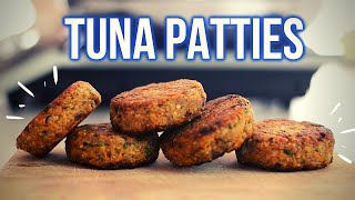 How to Make Easy Tuna Patties No Breadcrumbs [upl. by Aterg]