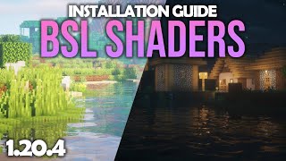 How to Download and Install BSL Shaders for Minecraft 1204 [upl. by Osi462]