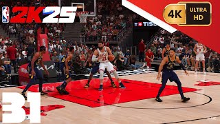 NBA 2K25 My Career PC 4K EP31 Pacers  Bulls [upl. by Nazarius560]