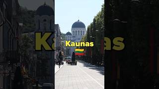 This is Kaunas Lithuania 🇱🇹 shorts [upl. by Norrek]