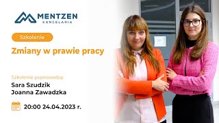 Zmiany w prawie pracy [upl. by Aitel582]