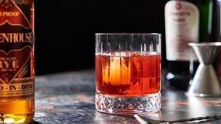 Classic Boulevardier Cocktail Recipe [upl. by Ennoitna]