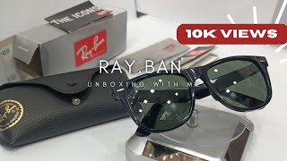 RB2140 RAYBAN ORIGINAL WAYFARER  original wayfarer  UNBOXING [upl. by Raddie951]