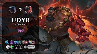 Udyr Top vs Aatrox  KR Master Patch 141 [upl. by Harshman]