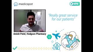 Medicspot PCR Testing  Testimonial from Amish Patel Hodgson Pharmacy [upl. by Hamil]