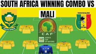 BAFANA BAFANA AFCON SQUAD VS MALI PREDICTION STARTING XI [upl. by Aileen]