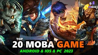 Top 20 MOBA Game For Android amp IOS amp PC Best 2023 [upl. by Whittemore]