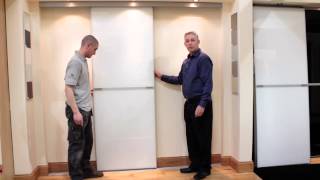 Sliding Doors Installation Video [upl. by Nwahsram986]