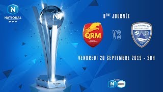 8e journée  Quevilly  Avranches I National FFF 20192020 [upl. by Amor]