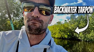 Backcountry Tarpon amp Snook Fishing  Florida [upl. by Cordova]