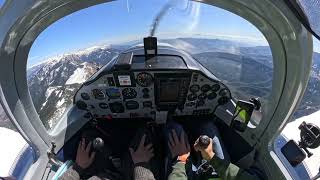 Flight from La Cerdanya to LELL with Tecnam Sierra neo [upl. by Glen]