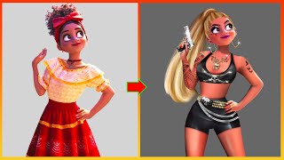 Disney Encanto All Character In Encanto Glow Up  Disney Encanto Tiktok Compilation [upl. by Eenolem435]