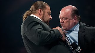 Paul Heyman getting beaten up WWE Playlist [upl. by Eugenle]