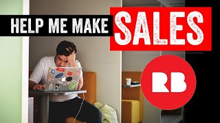 3 Tips to Help MAKE A SALE Redbubble Store Review [upl. by Troyes]