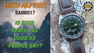 REVIEW 2020 Seiko Alpinist SPB199J1 Mountain Glacier Europe Limited Edition  Prospex [upl. by Alberta]