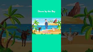 Down by the Baynurseryrhymes kidssongs downbythebay preschoolsongs toddlersong rhymeskidssing [upl. by Erde]