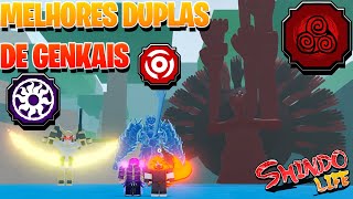 5 MELHORES DUPLAS DE GENKAIS NO SHINDO LIFE [upl. by Abernon]