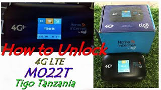 How to Unlock M022T Tigo Tanzania [upl. by Fahey]