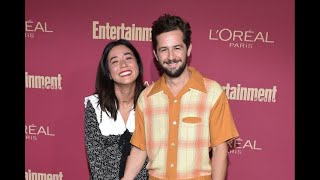 ✅ Maya Erskine and Michael Angarano are parents The engaged couple welcomed their first child toge [upl. by Einyaj]