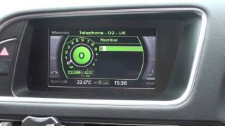 Audi Q5 Bluetooth Phone installation by audiretrofitcom [upl. by Kamp396]