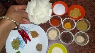 मूली का झटफट आचार  Mooli Ka Instant Achar  Radish Pickle Recipe  mooli ka achar kaise banate hai [upl. by Meador329]