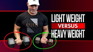 Lighter Weight More Reps vs Heavier Weight Less Reps Which Is Better [upl. by Ellac67]