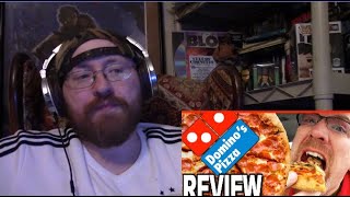 Reaction To Dominos Pizza Review  quotWhats Kens Favorite 2 Toppingsquot [upl. by Inalaeham]