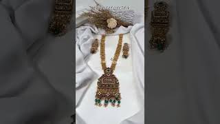 shankheswara jewels pvt ltd necklace jewells accessories jewelleryimitationreels virel [upl. by Cornela]